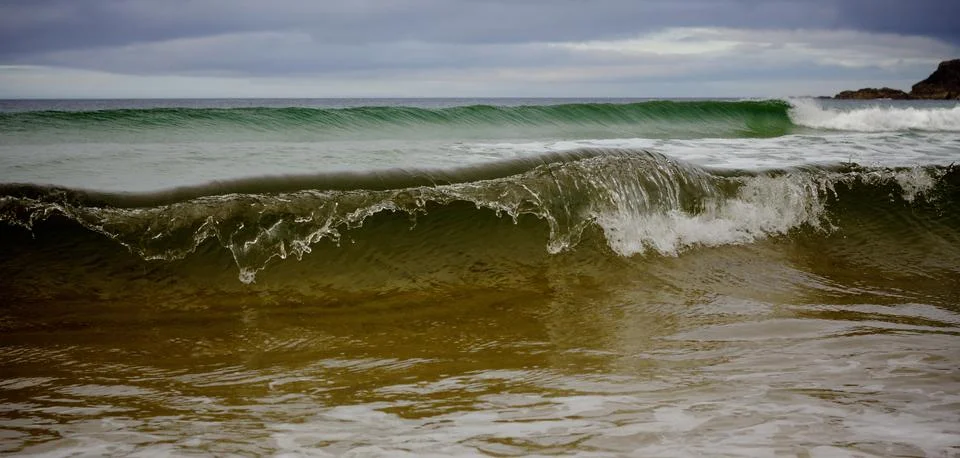 Colourful Waves Stock Photos