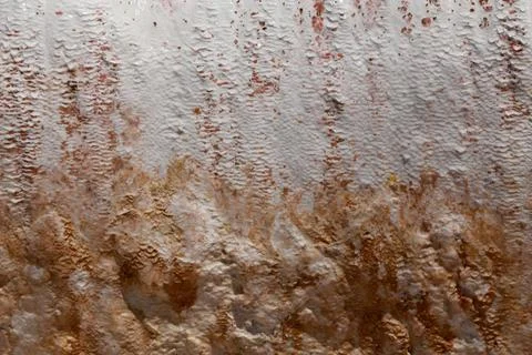 Colourfull rocks and volkanic patterns and textures, brown, white, rusty Stock Photos