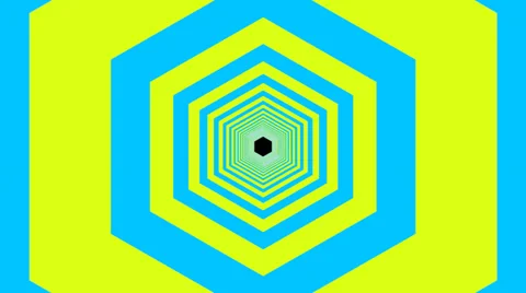 Colourfull Tunnel Stock Footage 37818172