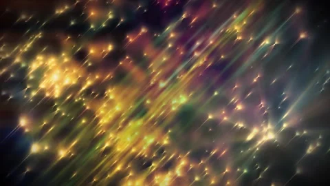 Colourfully Floatings Light  Spaces Movings Backgrounds Video stock 264082914