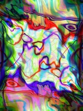 Colours Abstract Stock Illustration