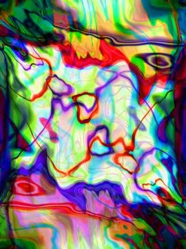 Colours Abstract Stock Illustration