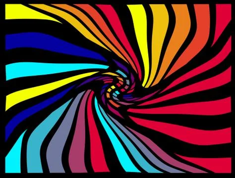 Colours Background Stock Illustration
