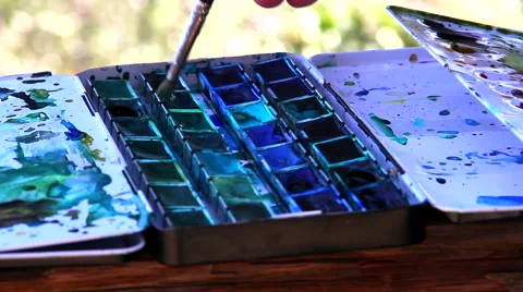 Colours box Stock Footage 42126133