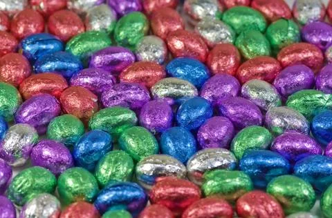 Colourul eggs Stock Photos