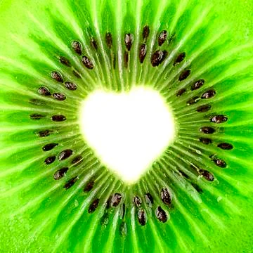 Colse up kiwi fruit Stock Photos