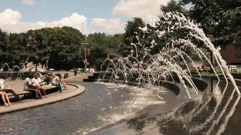 Columbia Circle Stock Footage 625726