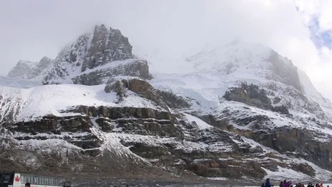 Columbia Icefield Stock Footage 90563545