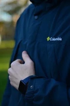 Columbia jacket Foto stock