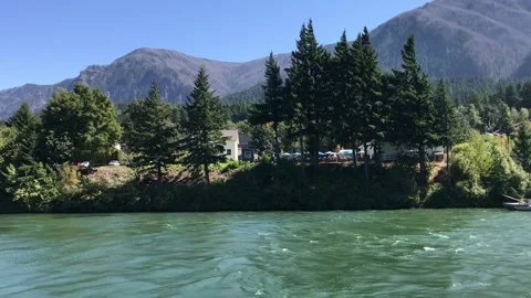 The Columbia River Stock Footage 297589541