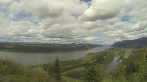 Columbia River timelapse Video stock 38041952