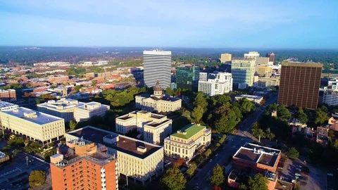 South Carolina Skyline Stock Footage ~ Royalty Free Stock Videos | Pond5