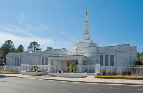 Columbia temple 스톡 사진