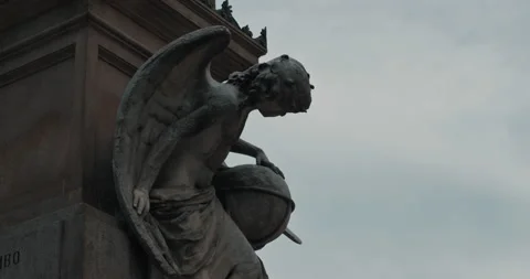 Columbus Circle Monument - NYC Stock Footage 152738869