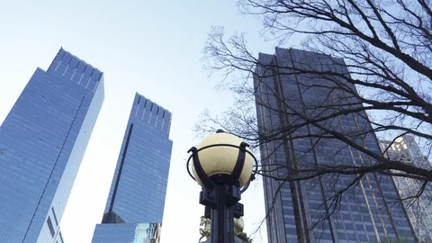 Columbus Circle NYC - 4K Stock Footage 128466260