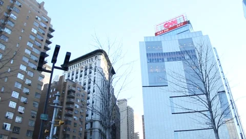 Columbus Circle - NYC Stockbeeldmateriaal 1085511