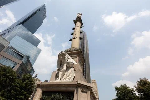 Columbus circle Stock Photos
