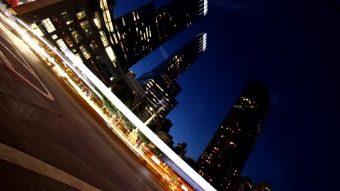 Columbus Circle Time Lapse Stock Footage 171080876