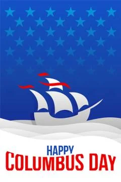 Columbus day 5 Stock Illustration