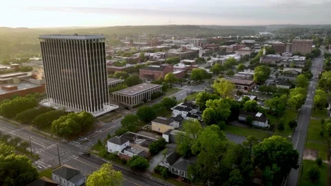 Columbus georgia aerial pullout Vidéo 239741092