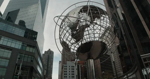 Columbus Globe Statue, NYC - Close-Up Vidéo 152736789