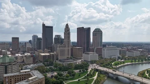 Columbus Hyperlapse Stock Footage 250550712