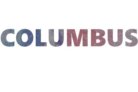 COLUMBUS Stock Illustration
