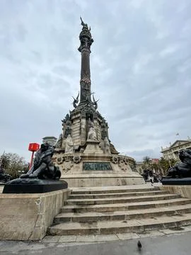 Columbus Monument Stock Photos