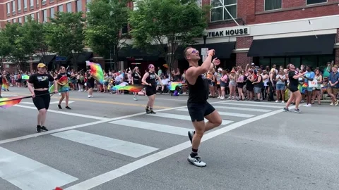 ColumbusPrideJune172023 Video stock 244010270