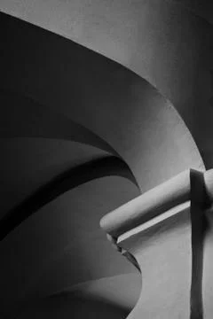 Column and Arc 스톡 사진