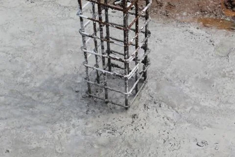 Column from the base Foto stock