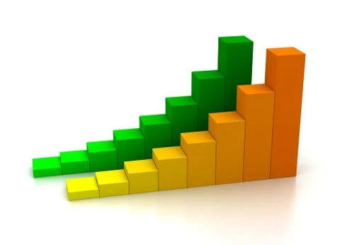 Column chart Stock Illustration