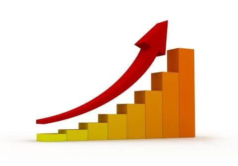 Column chart Stock Illustration