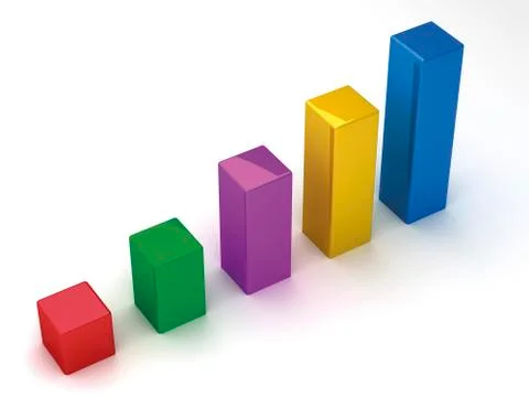Column chart Stock Illustration