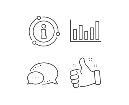 Column chart line icon. Financial graph. Vector Illustrazione stock
