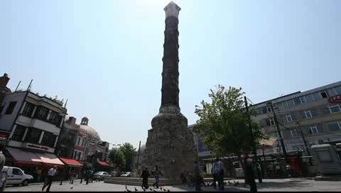 Column of Constantine Stock Footage 11383598