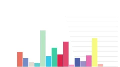 Column Diagram 1 - White-Colored Stock Footage 45716349