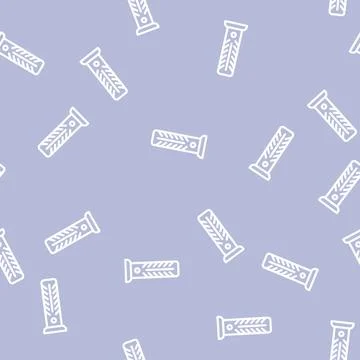 Column fan line vector seamless pattern Stock Illustration