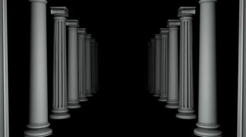 Column Loop 動画素材 1052905