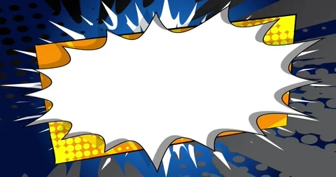 Column Merge Comic Book Background Stock Footage 166820792