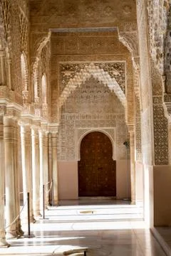 Column passway Stock Photos