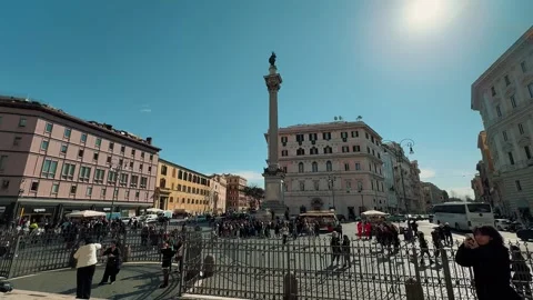 Column of Peace 2 (Editorial) Video stock 336009283