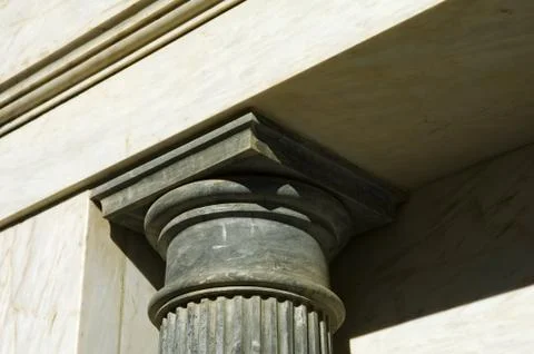 Column pedestal Stock Photos