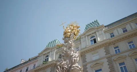 Column of Pest in Vienna, Austria 動画素材 252046379