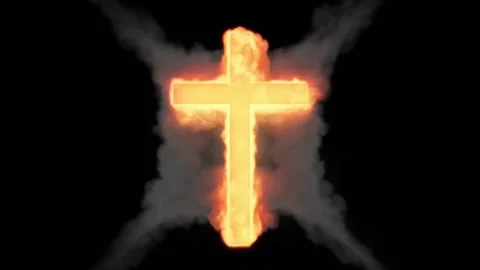 A column of smoke appears on the screen, stretches out in the corners, and a Stock Footage 171016548