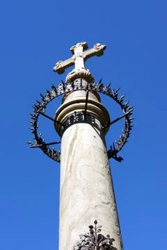 Column of St Zenobius Stock Photos