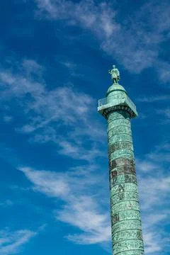 Column Vendome in Paris Stock Photos