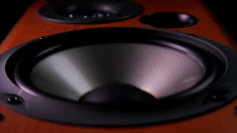 Column vibration from high volume Stock Footage 73728262