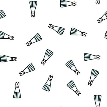 Column wedding dress vector seamless pattern Stock Illustration