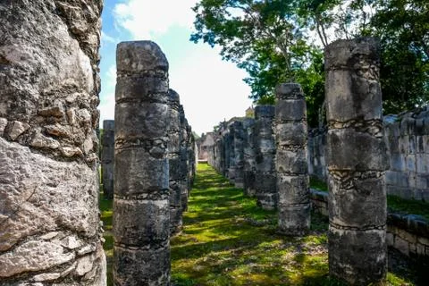 Columns and columns Stock Photos